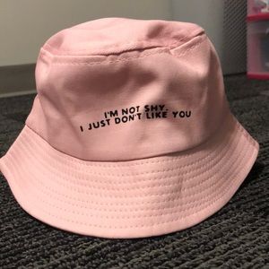 Pink Bucket Hat